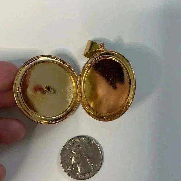 Replica Limoges Locket Pendant  - Picture 4 of 6